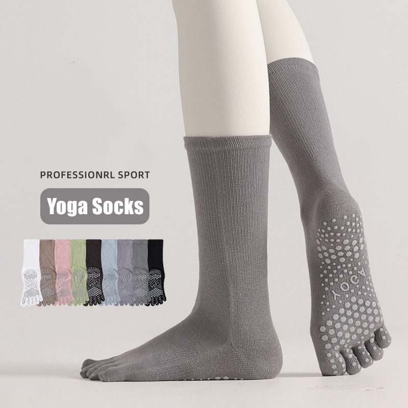 Pilates & Yoga Studio Alineacion - 1 Pairs Woman Yoga Socks Candy