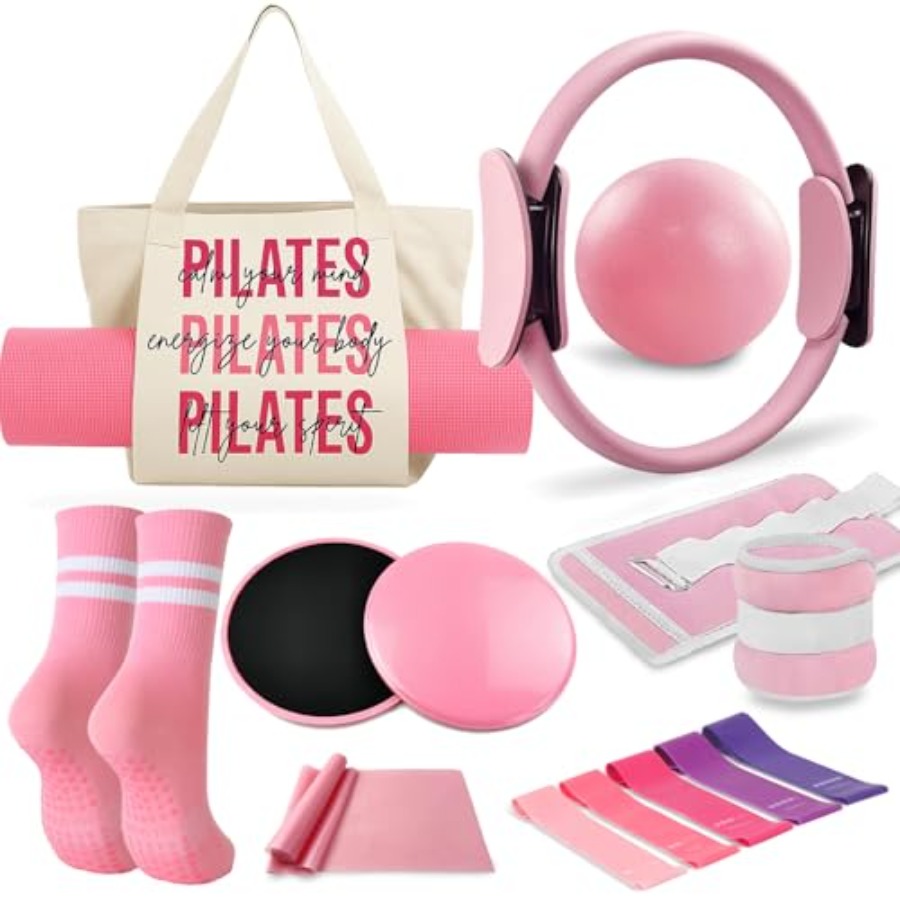 Pilates Yoga Bag - Pilates Essentials Kit for Women with