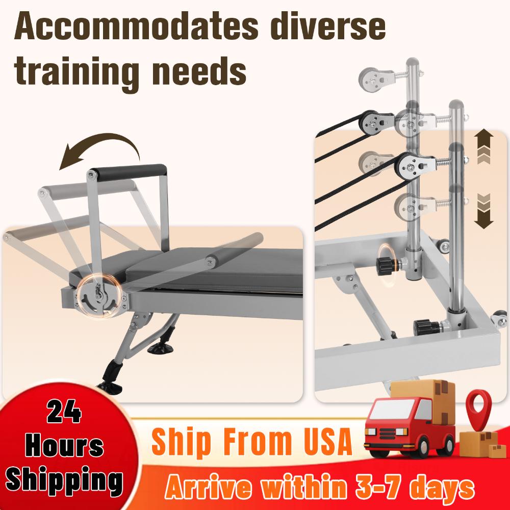 Pilates Reformer Spring - 78 In Smooth Glide Carriage Reformer