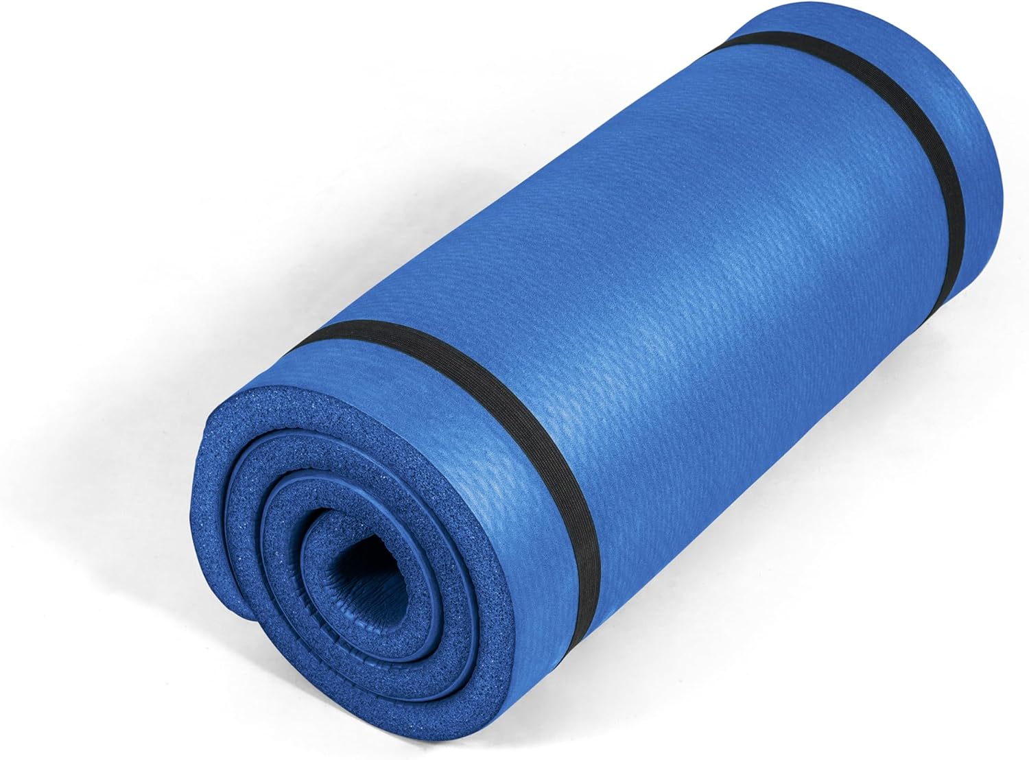 Pilates Yoga Mat Workout - 1-Inch Thick Yoga Mat, High-Density Non-Slip