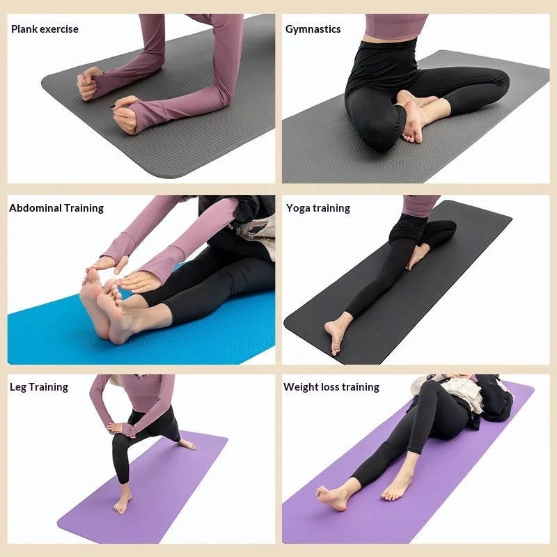 Extra Thick Non Slip Yoga Mat  - Pilates Yoga Mat Workout incelemesi ve fiyatı