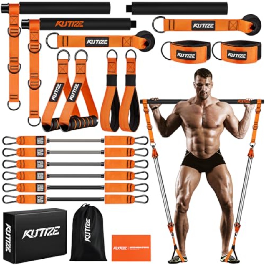 Pilates Bar Kit with Resistanc - Pilates & Yoga Studio Alineacion incelemesi ve fiyatı