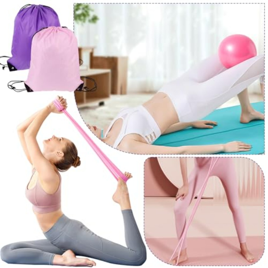 21 Pcs Pilates Ring Circle Set - Pilates Yoga Bag incelemesi ve fiyatı