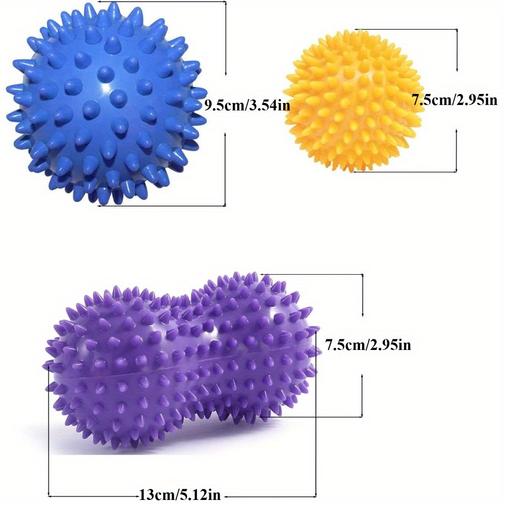 Spiky Massage Ball Set (3 Piec - Acupressure Ball Set incelemesi ve fiyatı