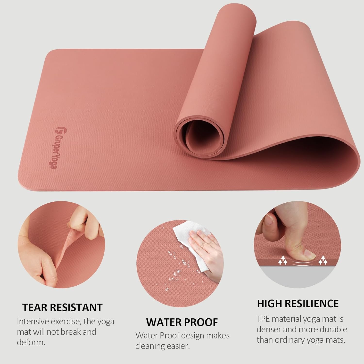 Yoga Mat Non Slip 72x24 Inch,  - Pilates Yoga Bag incelemesi ve fiyatı