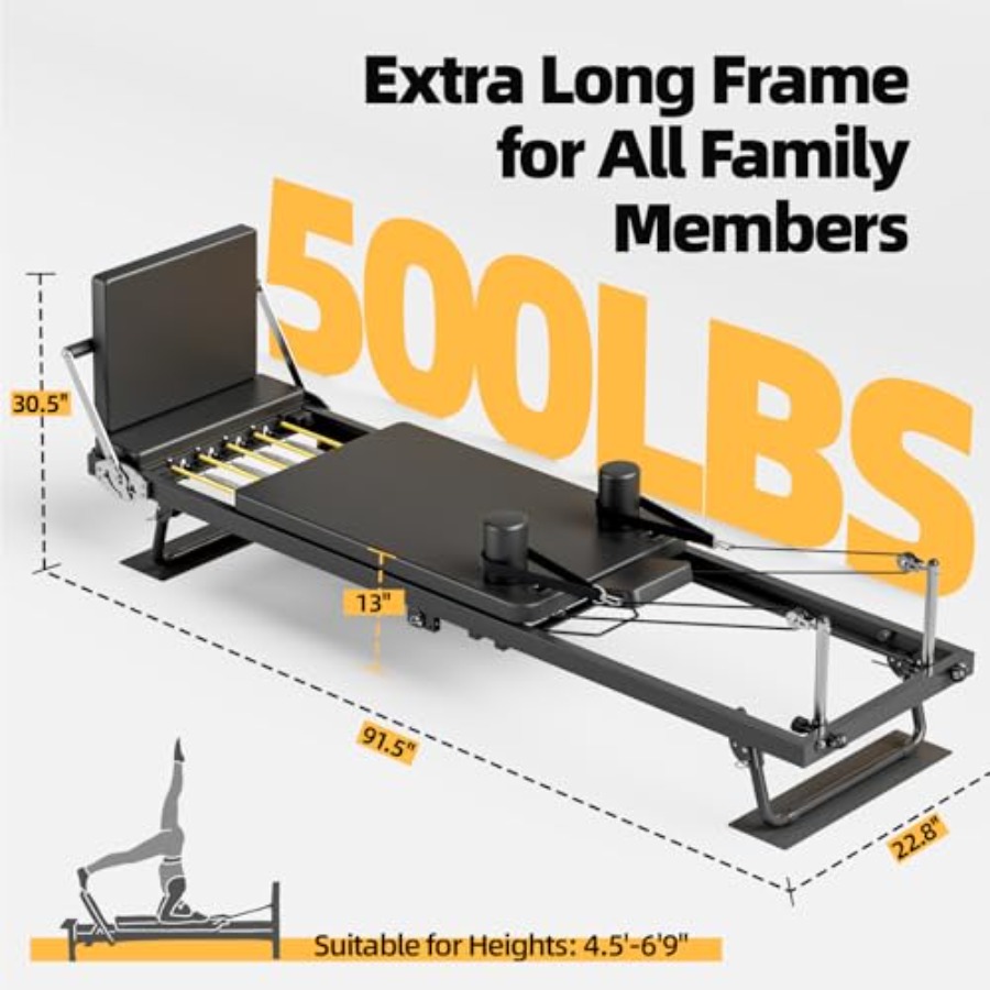 Foldable Pilates Reformer Mach - Pilates Reformer Spring incelemesi ve fiyatı