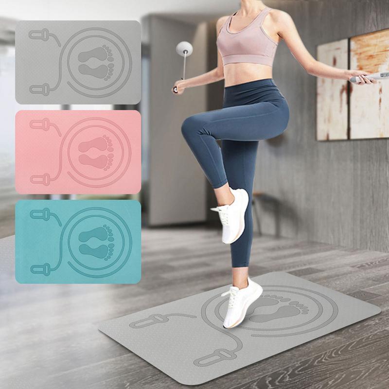 6mm Jump Rope Mat TPE Material - Pilates Yoga Mat Workout incelemesi ve fiyatı