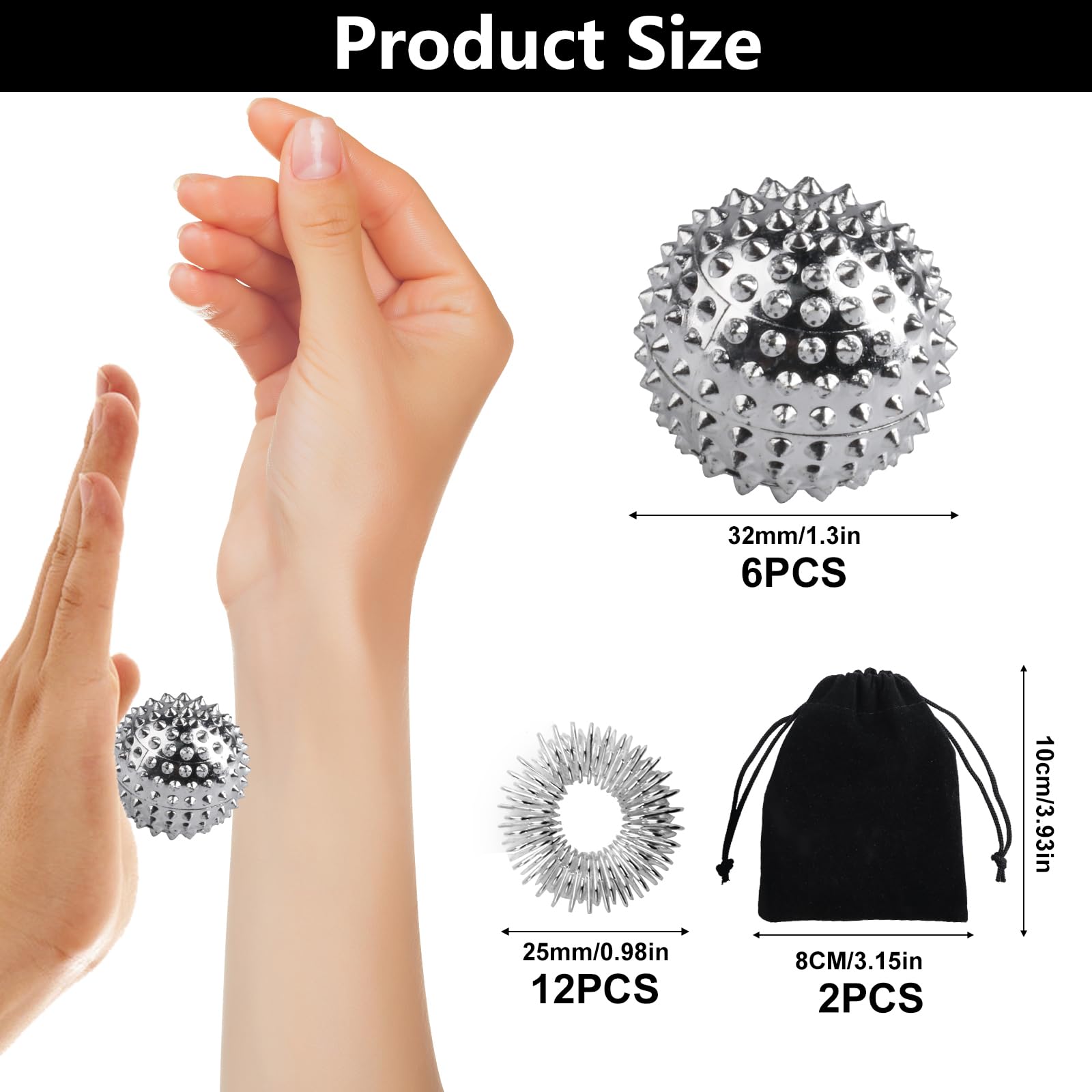 LiuHancsqd Massage Set: Magnet - Acupressure Ball Set incelemesi ve fiyatı