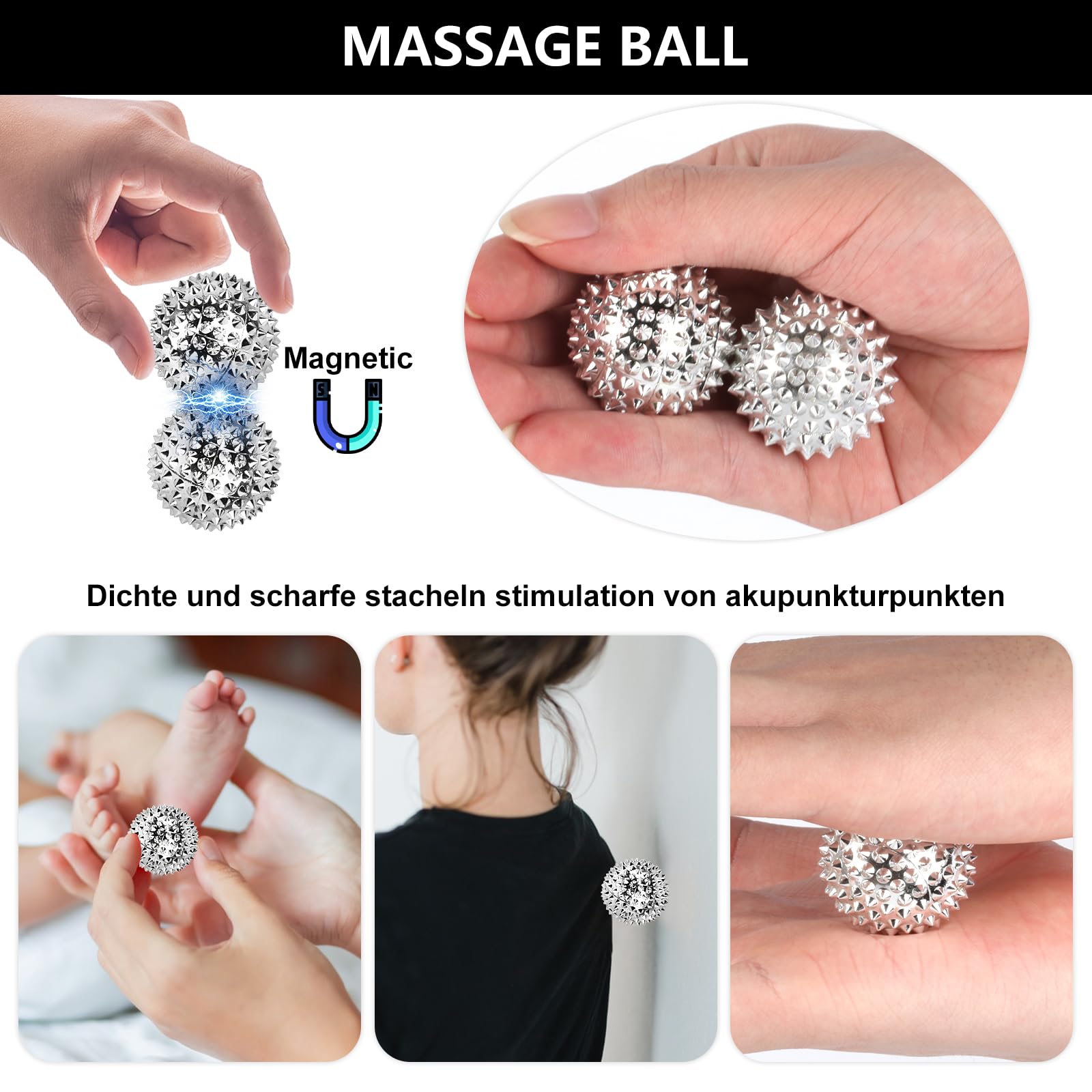 LiuHancsqd Massage Set: Magnet - Acupressure Ball Set incelemesi ve fiyatı