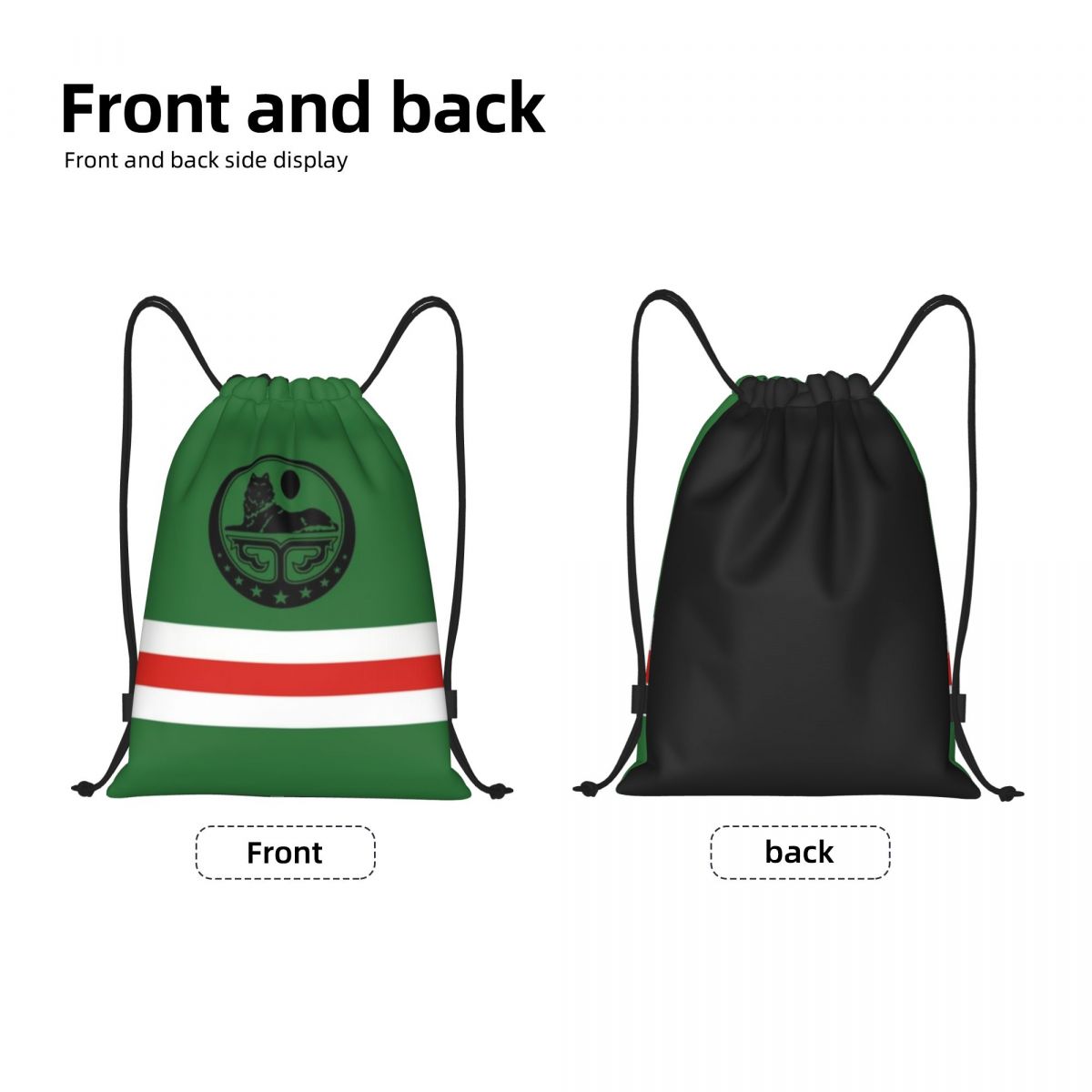 Custom Chechen Borz Drawstring - Pilates Yoga Bag incelemesi ve fiyatı