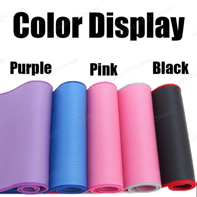 10mm Extra Thick Non-slip Work - Pilates Yoga Mat Workout incelemesi ve fiyatı