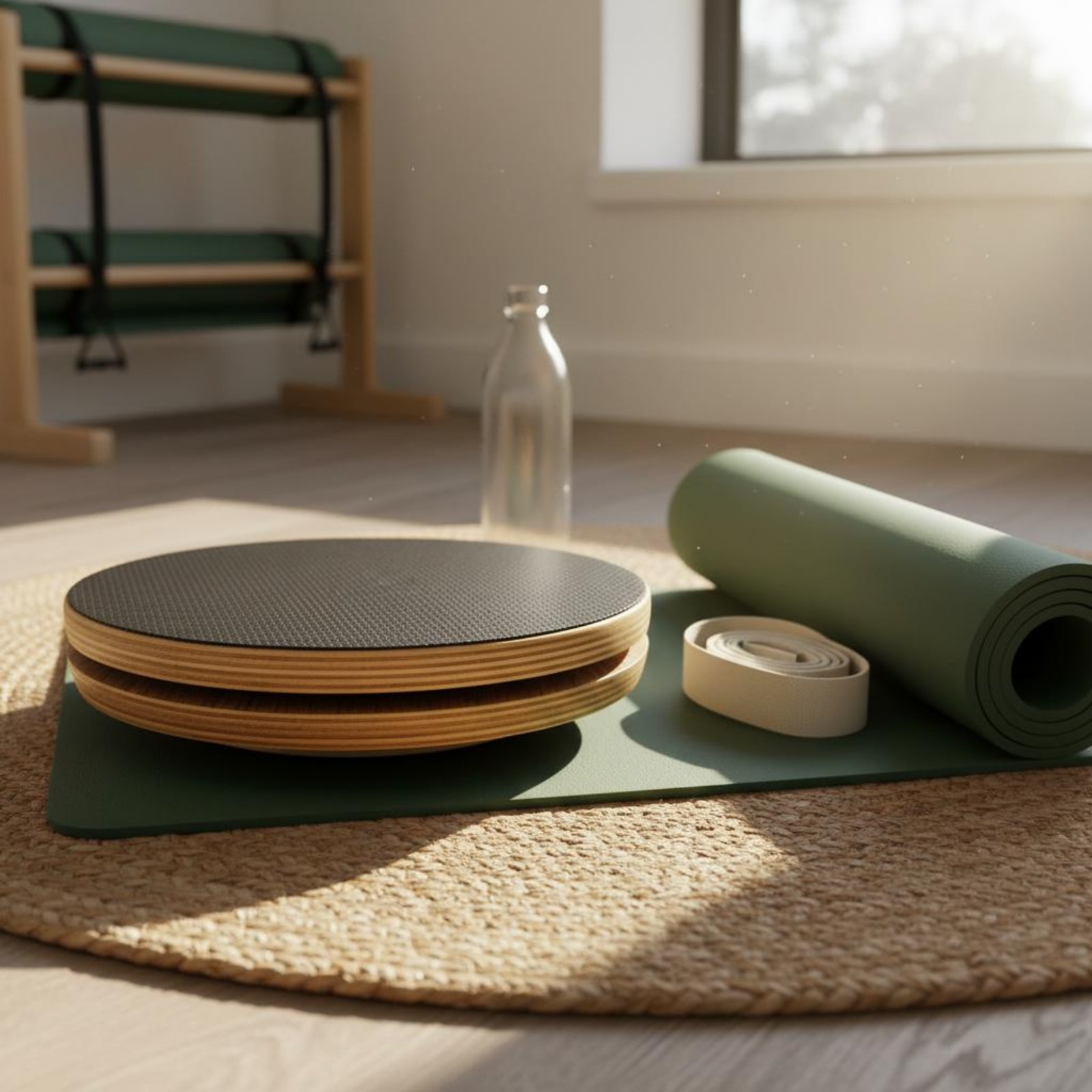 2 Pieces Wooden Pilates Disc S - Pilates & Yoga Studio Alineacion incelemesi ve fiyatı