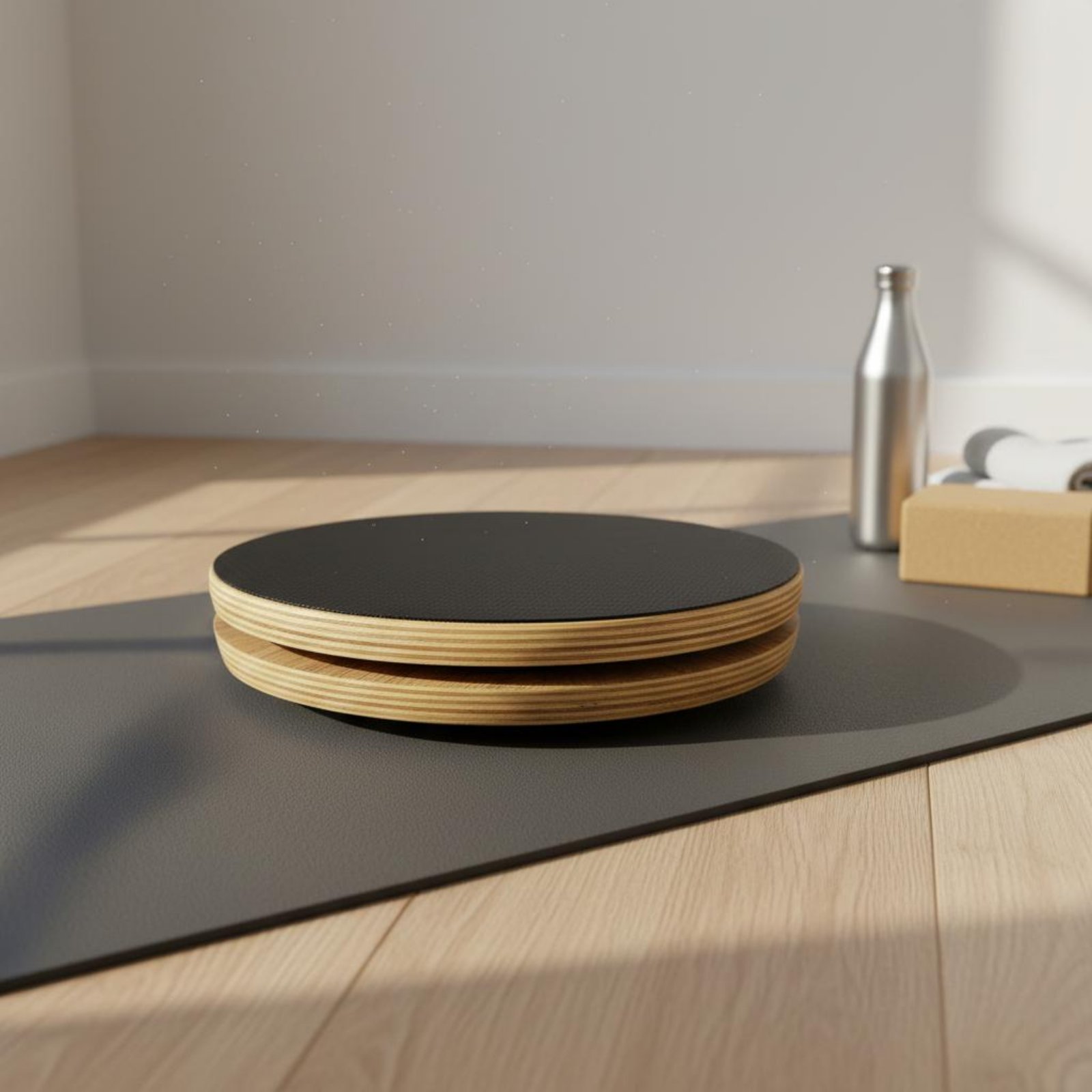 2 Pieces Wooden Pilates Disc S - Pilates & Yoga Studio Alineacion incelemesi ve fiyatı