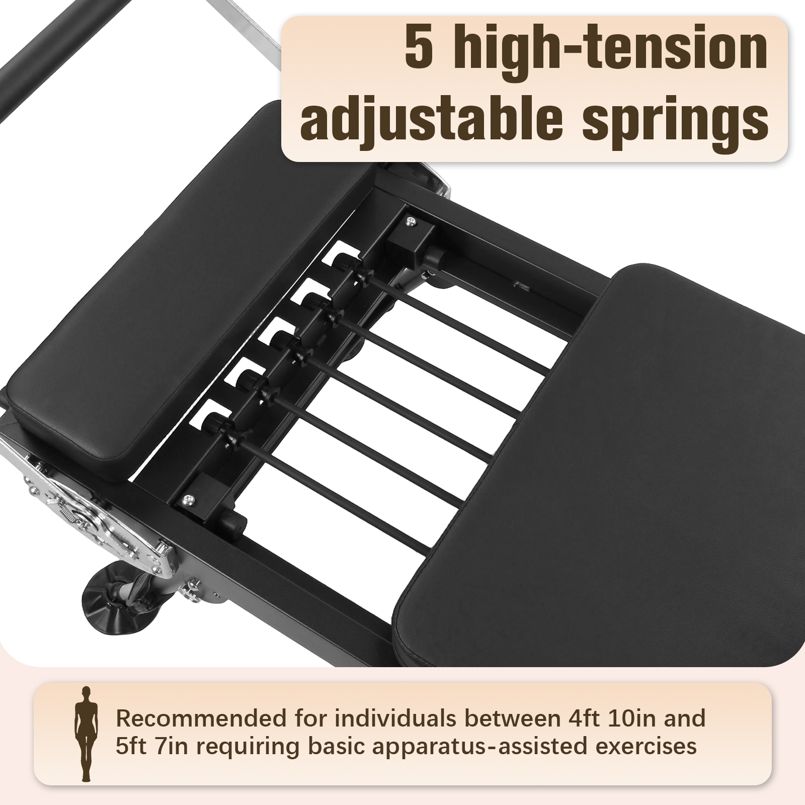 78 In Foldable Pilates Machine - Pilates Reformer Spring incelemesi ve fiyatı
